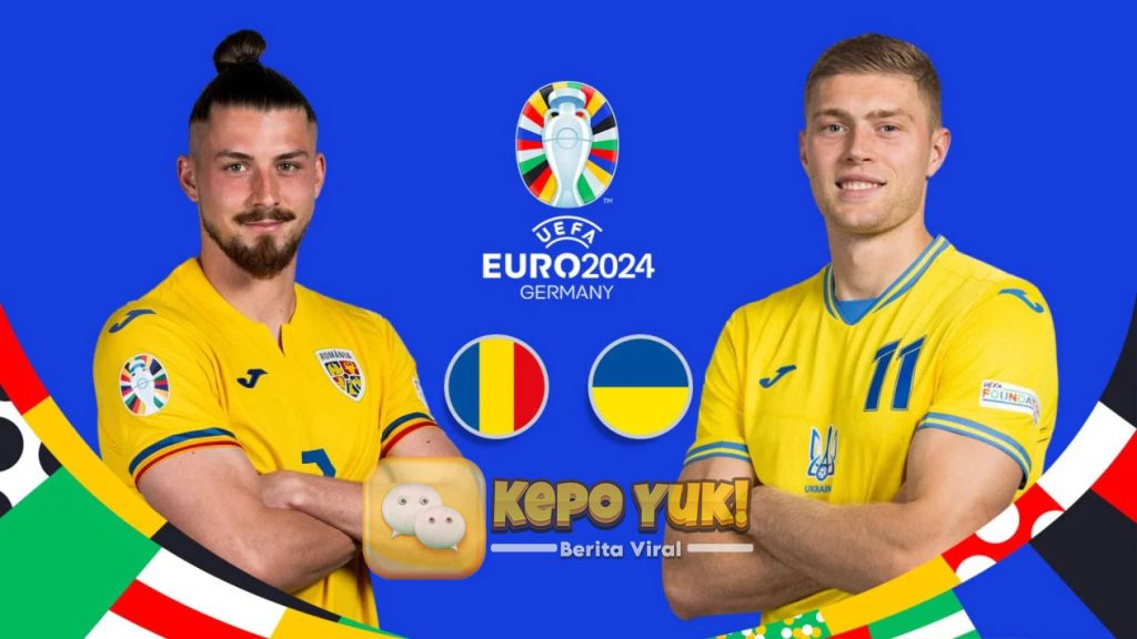 Link Live Streaming Bola Romania vs Ukraina di Euro 2024