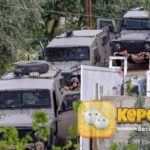 Tentara Israel Bawa Warga Palestina Korban Baku Tembak di Kap Mobil