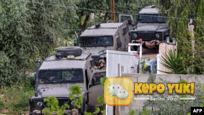 Tentara Israel Bawa Warga Palestina Korban Baku Tembak di Kap Mobil