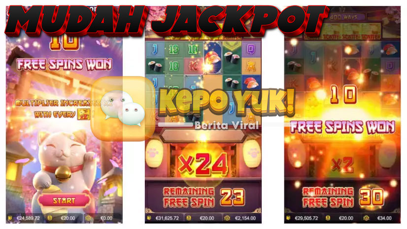 Tips Bermain Lucky Neko di PG SOFT Agar Mudah Menang