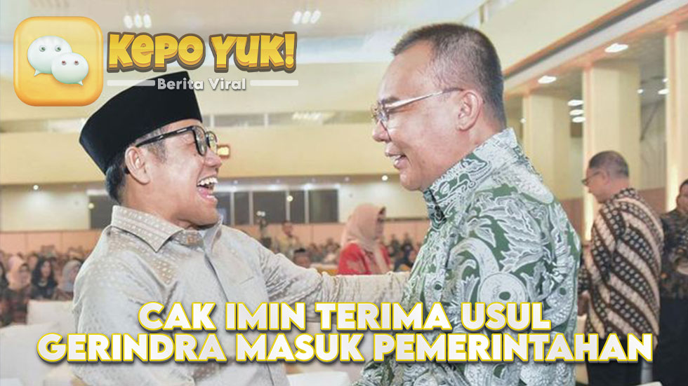 Cak Imin Terima Usul Gerindra Masuk Pemerintahan: Semua Siap