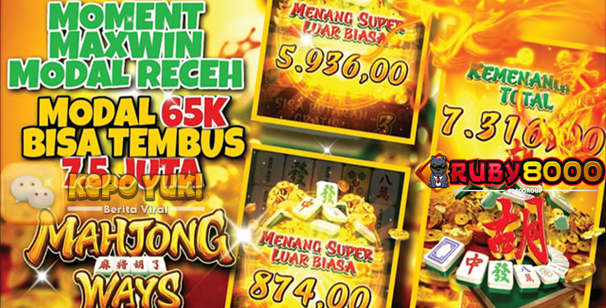 Keuntungan Bermain Mahjong Ways 2 di Situs Terpercaya