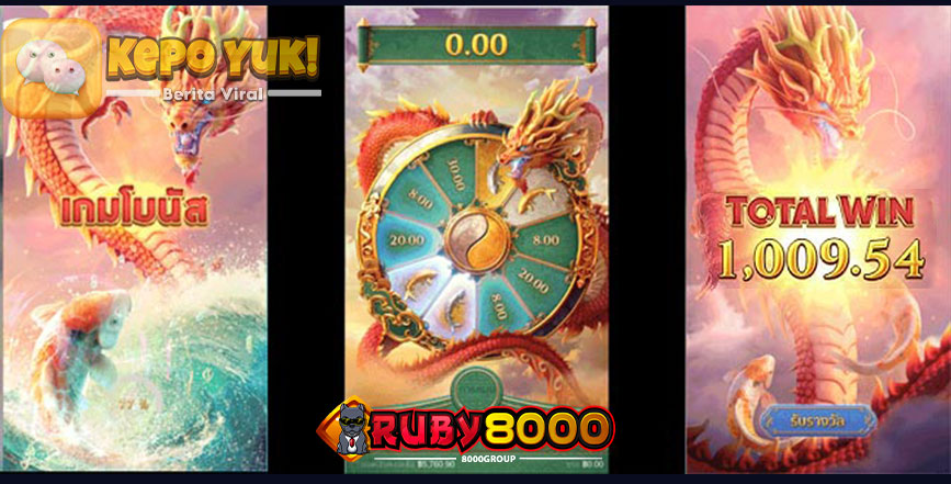 Dragon Legend: Slot Gacor Bertema Naga dan Ikan Koi Mudah Jp