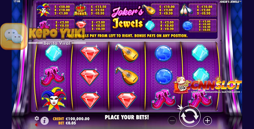 Permainan Jokers Jewels Game Online Gacor Mudah Jackpot