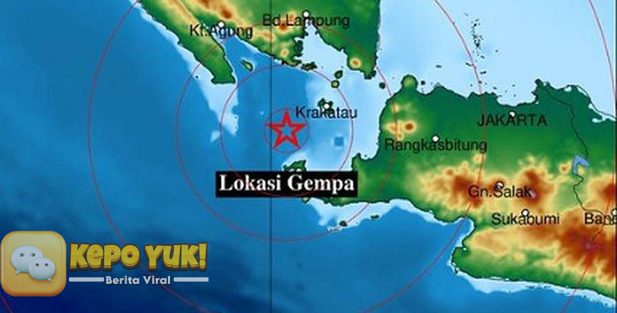 Gempa M 4,4 Guncang Sumur, Banten Jelang Subuh