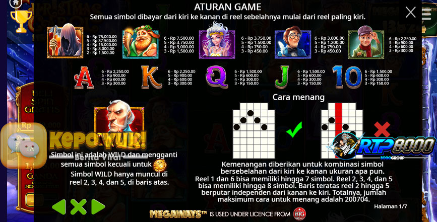 Christmas Carol Megaways Game Online Pemberi Jackpot Besar