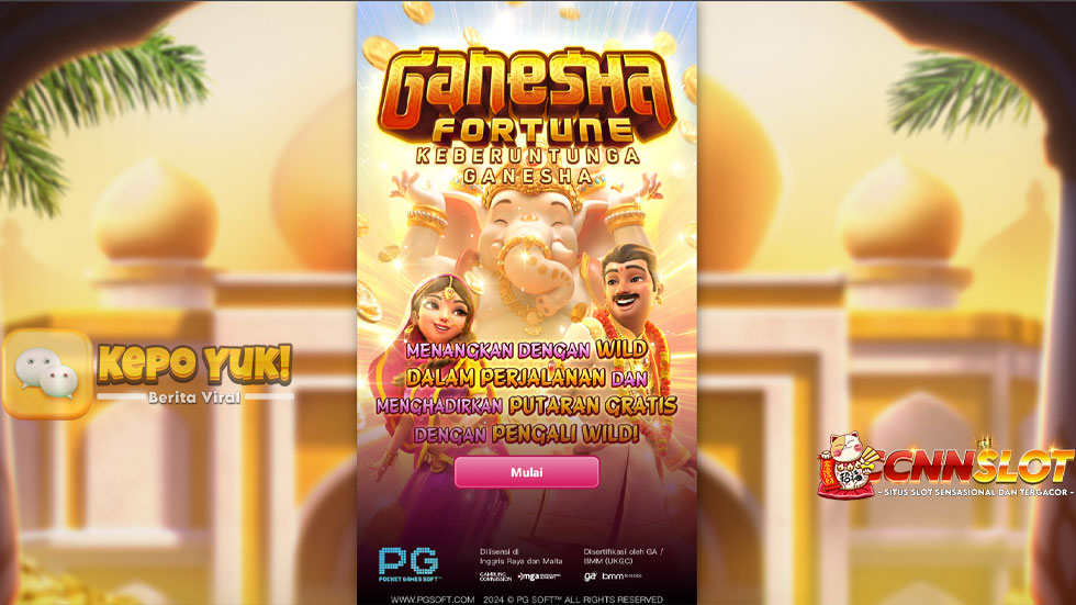 Ganesha Fortune Game Bertema India di PG SOFT Mudah Jepe