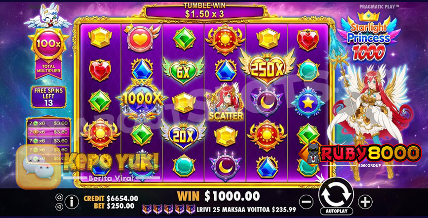 Slot Starlight Princess 1000 Kenyamanan Bermain Mudah Jackpot