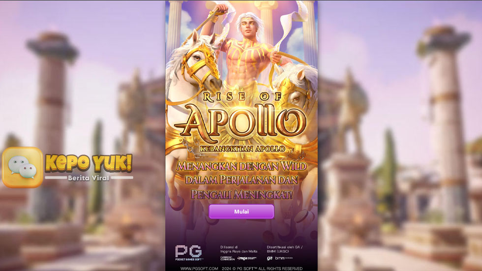 Trik Bermain Rise of Apollo di PG SOFT Situs Online Terpercaya