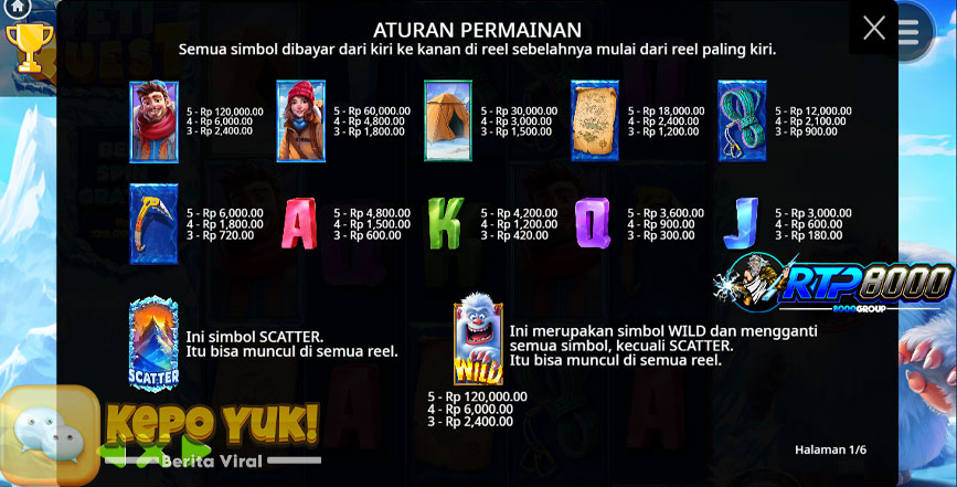 Yeti Quest Game Online Terbaru yang Menjamin Kemenangan