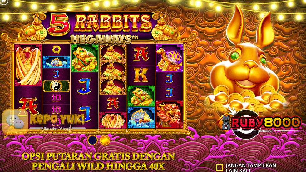 Tips Bermain 5 Rabbits Megaways untuk Menang Besar