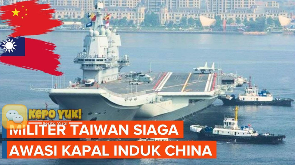 Kapal Induk China Dekati 2 Pulau Jepang-Taiwan, 2 Negara Siaga