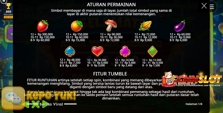 Slot Gacor Barn Festival Fitur Unggulan untuk Pengalaman Terbaik