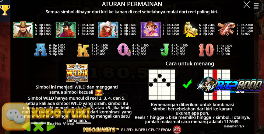 Wild West Gold Megaways:Temukan Harta Karun di Slot Terpopuler