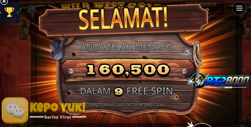 Wild West Gold Megaways:Temukan Harta Karun di Slot Terpopuler