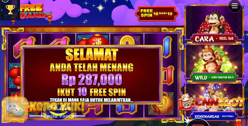 3 Dancing Monkeys: Slot Game Seru dengan Kemenangan Besar!