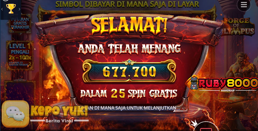 Forge of Olympus: Slot Gacor dengan Jackpot Terbesar