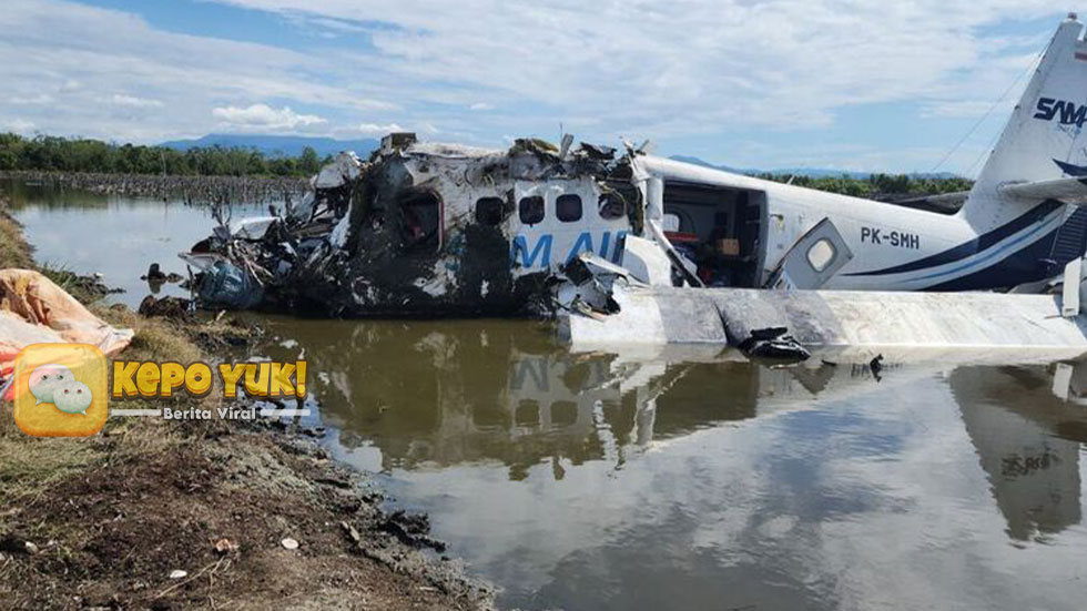 Pesawat Jatuh di Gorontalo, 3 Awak dan Penumpang Meninggal