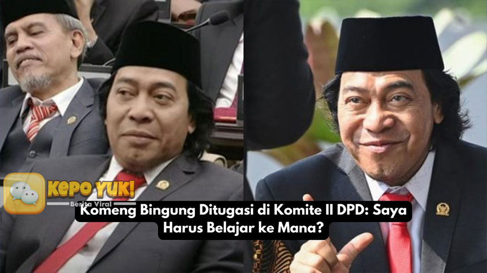 Tidak Paham Dengan Tugas Komeng: Saya harus Belajar Gimana?