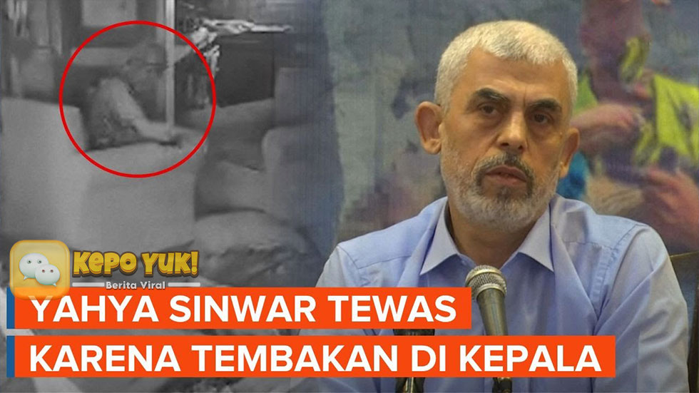 Yahya Sinwar Tewas Akibat Tembakan Langsung di Kepala