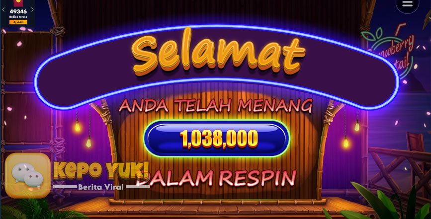 Raih Jackpot di Strawberry Cocktail, Slot Paling Gacor Hari Ini!