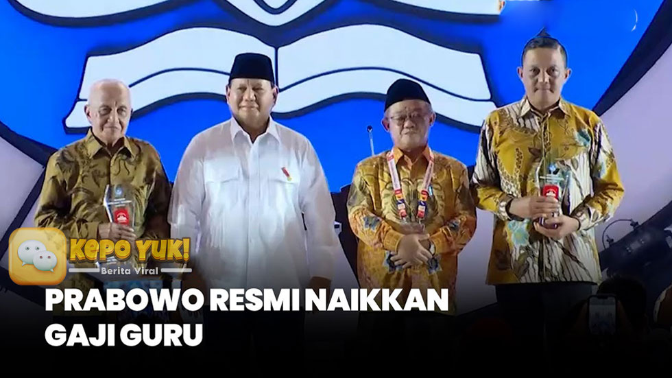 Prabowo Setuju Naikkan Gaji Guru dan Tunjangan Guru Non-ASN