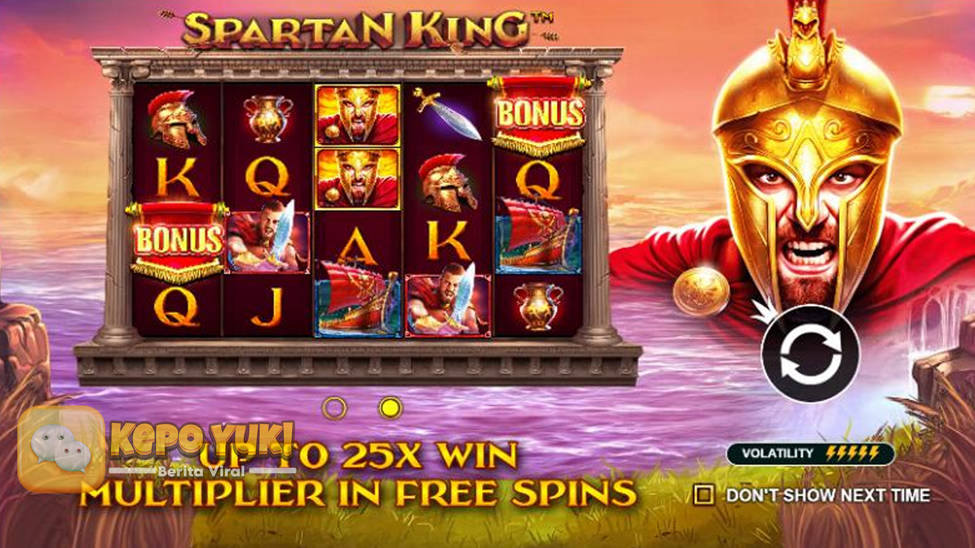 Slot Spartan King: Kemenangan Legendaris Menantimu