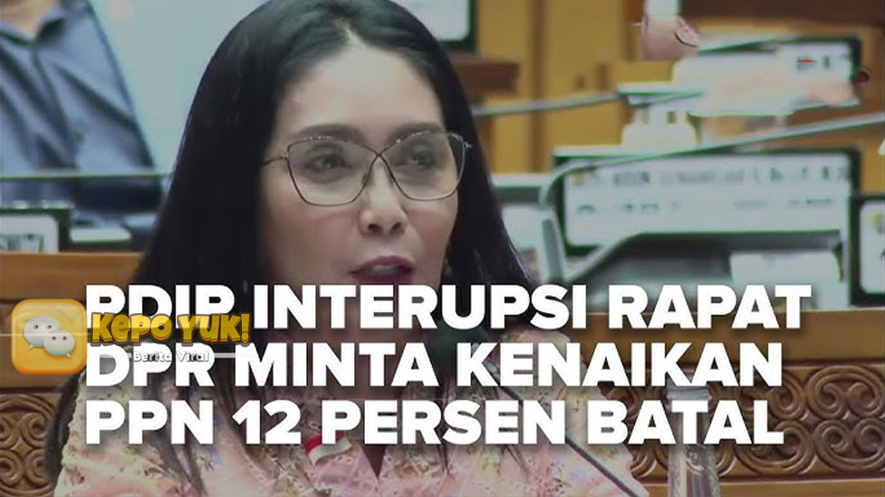 Paripurna DPR, Rieke PDIP Minta Prabowo Tunda PPN 12%