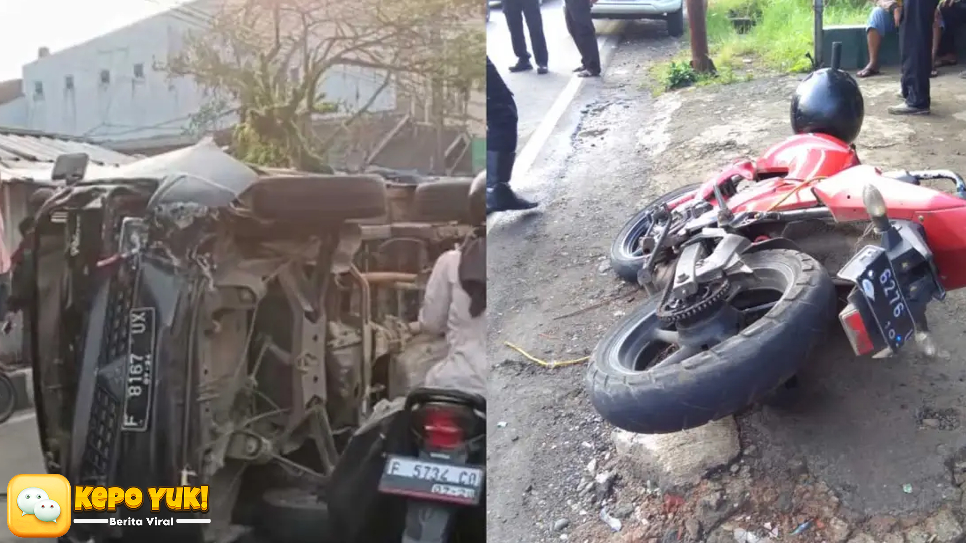 Motor vs Mobil di Sukabumi: Dua Tewas dalam Tabrakan