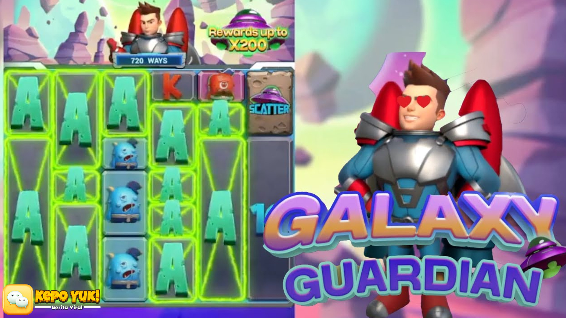 Yuk, Gasken Main Slot Galaxy Guardian! Dijamin Gak Nyesel