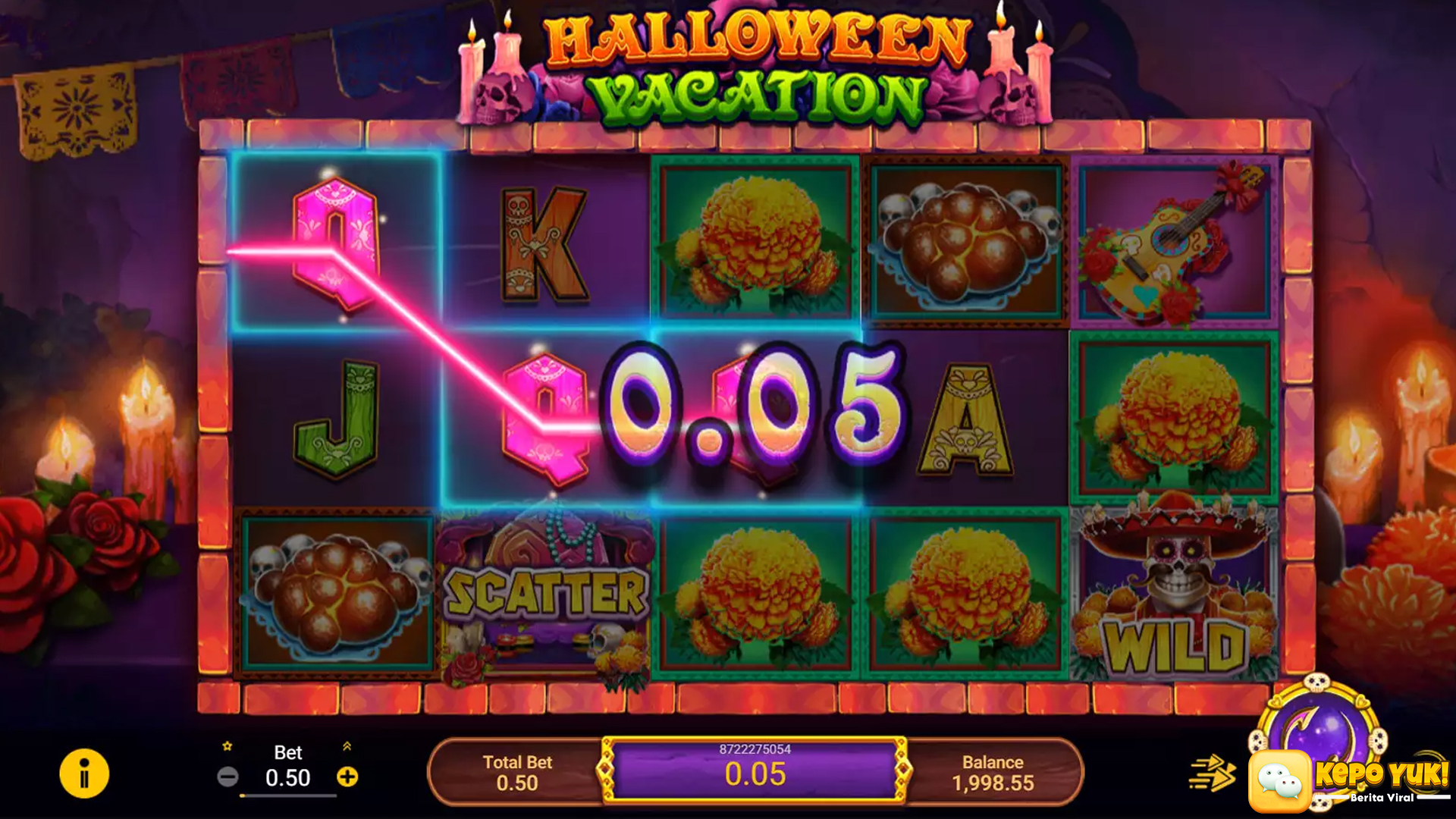 Slot Halloween Vacation: Jackpot Dadakan yang Mengejutkan