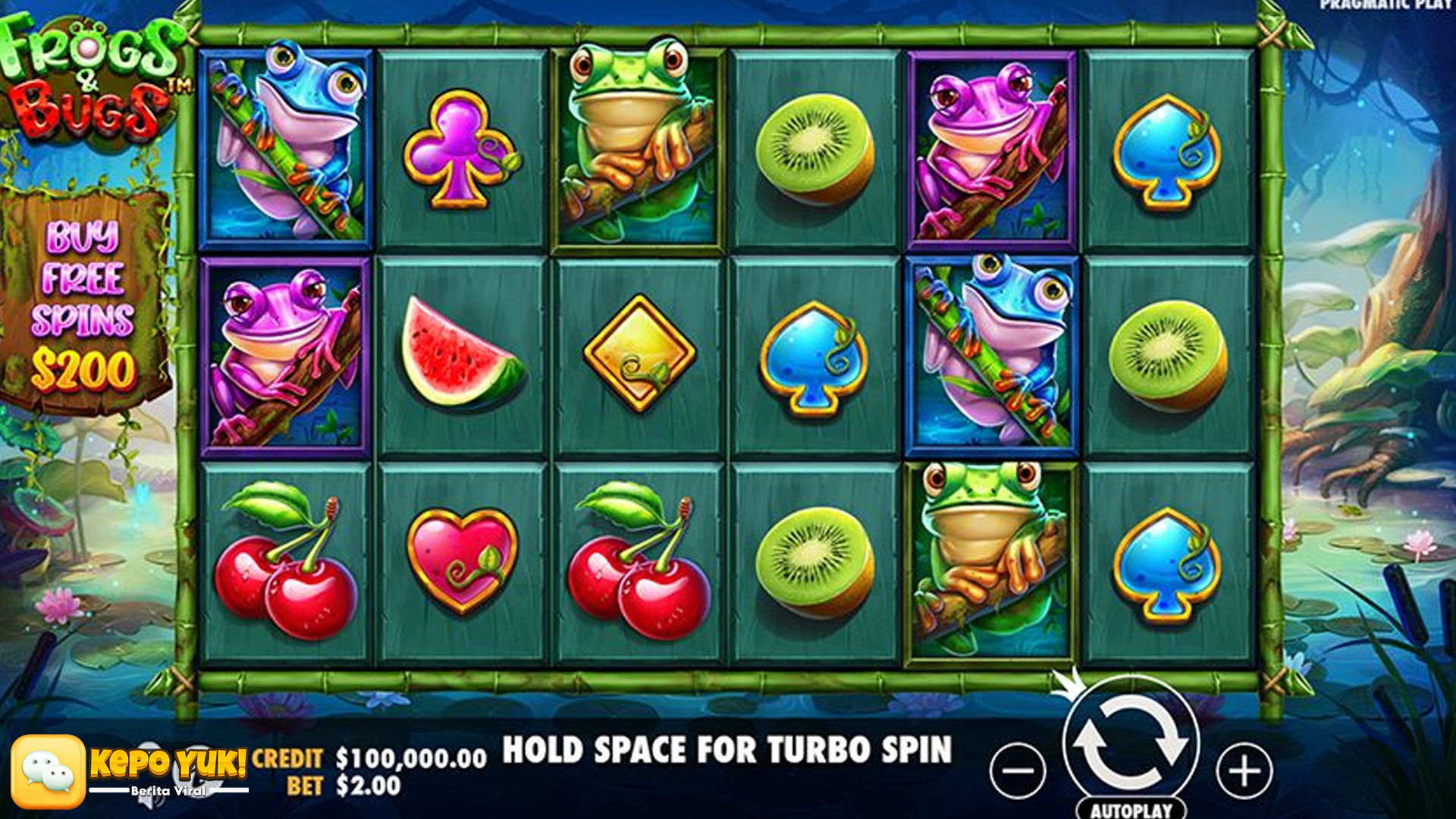 Slot Frogs & Bugs: Keberuntungan dalam Setiap Putaran Menanti